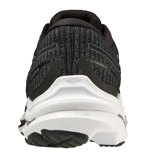 Mizuno Men's Wave Inspire 18 Waveknit Running Shoe- Ebony - Regular (D) 5 Mizuno Men's Wave Inspire 18 Waveknit Running Shoe- Ebony - Regular (D) - Image 5