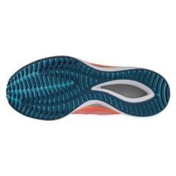 Mizuno Men's Wave Rebellion Flash Running Shoe- White/Silver - Regular (D) -Fashion Shoes Shop 411392 0073 02