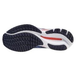 Mizuno Men's Wave Rider 27 Running Shoe - Surf The Web/White - Regular (D) -Fashion Shoes Shop 411415 5E00 02