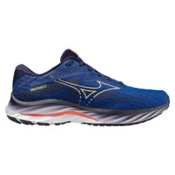 Mizuno Men's Wave Rider 27 Running Shoe - Surf The Web/White - Regular (D) -Fashion Shoes Shop 411415 5E00 06
