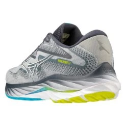 Mizuno Men's Wave Rider 27 Running Shoe - Pearl Blue/White - Regular (D) -Fashion Shoes Shop 411415 5F00 08