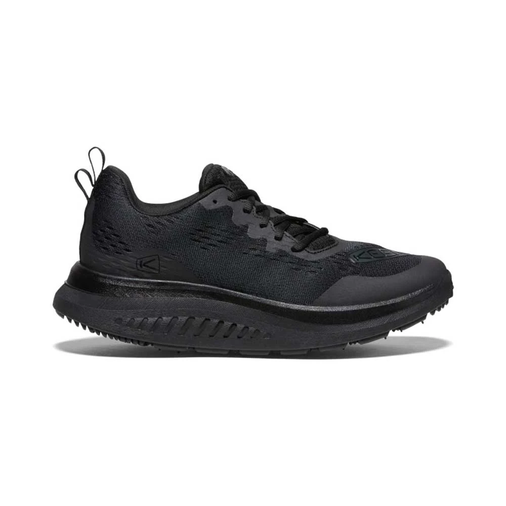 Keen Men's WK400 Walking Shoe - Triple Black- Regular (D) 1 Keen Men's WK400 Walking Shoe - Triple Black- Regular (D)