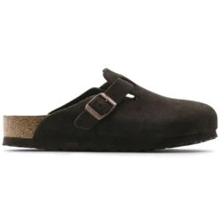 Birkenstock Boston Soft Footbed Mocha Suede- Regular/Wide 12 Birkenstock Boston Soft Footbed Mocha Suede- Regular/Wide -Fashion Shoes Shop 660461 side bost b