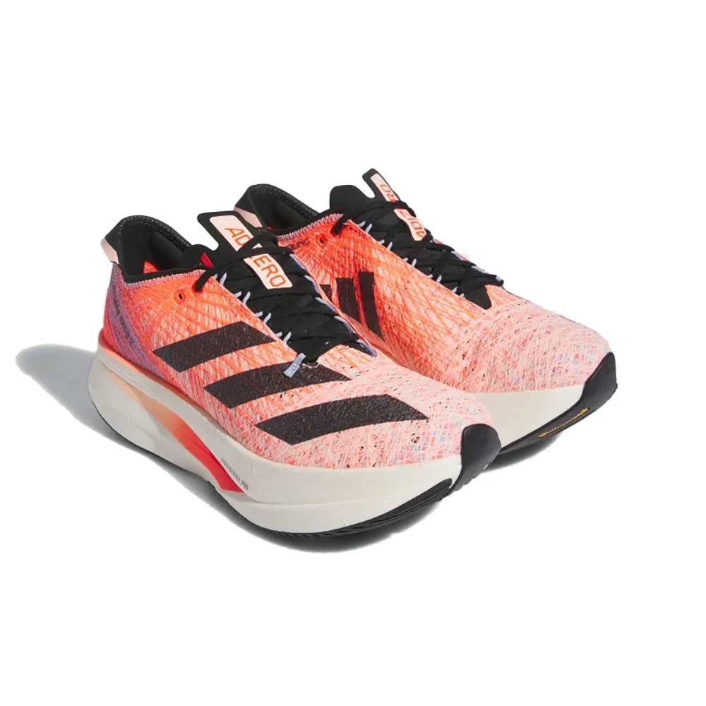 ADIDAS Men's ADIZERO PRIME X Strung Running Shoe - Solar Red/Ftwr White/Blue Dawn - Regular (D) 3 ADIDAS Men's ADIZERO PRIME X Strung Running Shoe - Solar Red/Ftwr White/Blue Dawn - Regular (D) - Image 3