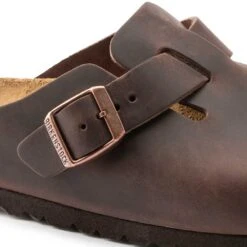 Birkenstock Boston Oiled Leather - Habana -Fashion Shoes Shop 860133 detail 1