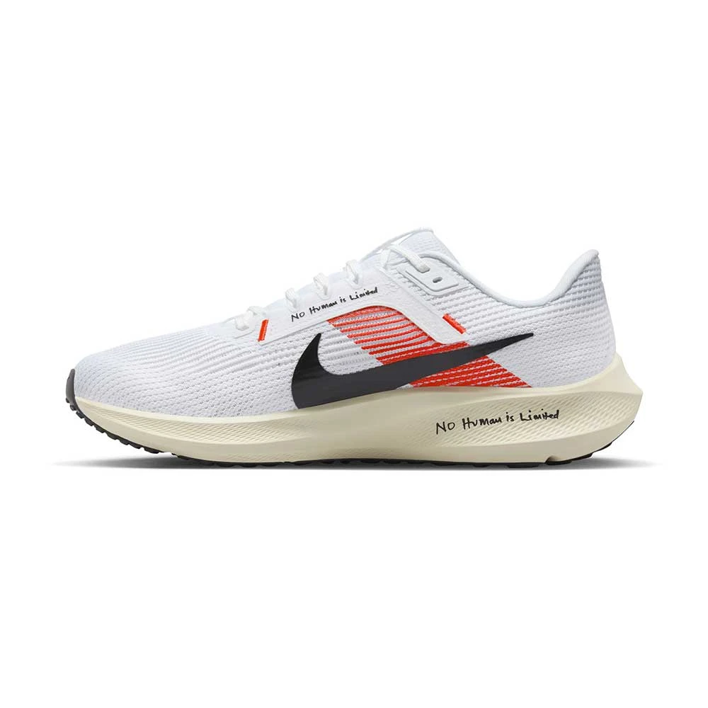 Nike Air Zoom Pegasus 40 Eliud Kipchoge Running Shoe - White/Black-Chile Red-Coconut Milk- Regular (D) 3 Nike Air Zoom Pegasus 40 Eliud Kipchoge Running Shoe - White/Black-Chile Red-Coconut Milk- Regular (D) - Image 3