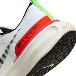 Men's Nike Invincible Run Flyknit 3 SE Running Shoe- White/Black-Lime Blast-Blue Lightning- Regular (D) -Fashion Shoes Shop AURORA FJ1046 100 PHSYD002 2000