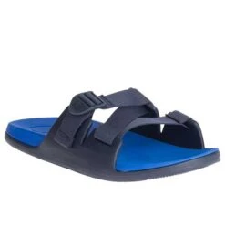 Chaco Men's Chillos Slide- Active Blue- Regular (B) -Fashion Shoes Shop CHAM JCH107099 080219 S20 045