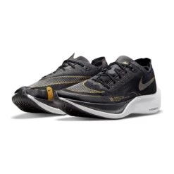Nike Men's ZoomX Vaporfly Next % 2 Racing Shoe - Black/White/Metallic Gold Coin - Regular (D) -Fashion Shoes Shop CU4111 001 PHCFH001 1500