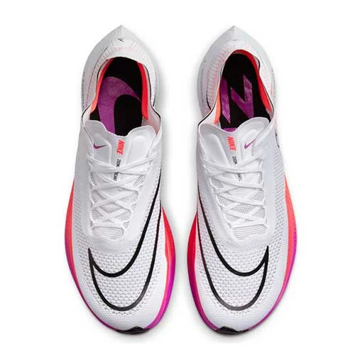 Men's Nike ZoomX Streakfly - White/Black/Flash Crimson - Regular (D) 4 Men's Nike ZoomX Streakfly - White/Black/Flash Crimson - Regular (D) - Image 4