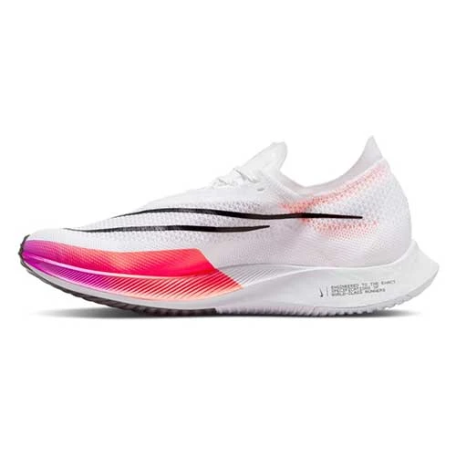 Men's Nike ZoomX Streakfly - White/Black/Flash Crimson - Regular (D) 2 Men's Nike ZoomX Streakfly - White/Black/Flash Crimson - Regular (D) - Image 2