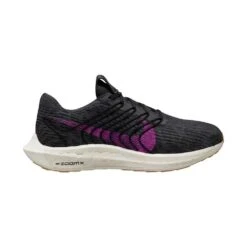 Nike Men's Pegasus Turbo Next Nature Running Shoes - Black/Vivid Purple/Anthracite - Regular (D)