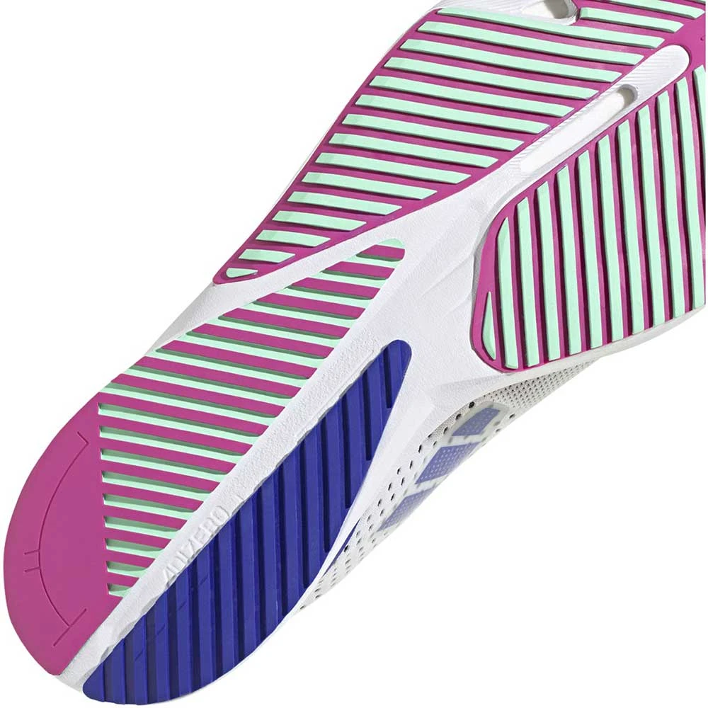 ADIDAS Men's ADIZERO SL Running Shoe - Ftwr White/Lucid Blue/Lucid Fuchsia - Regular (D) 4 ADIDAS Men's ADIZERO SL Running Shoe - Ftwr White/Lucid Blue/Lucid Fuchsia - Regular (D) - Image 4