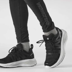 Salomon Men's Glide Max Running Shoe- Lunar Rock/Black/Tanager Turquoise- Regular (D) -Fashion Shoes Shop L41764300 fb451c08fbf3222bc61da96991b90980