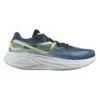 Salomon Men's Aero Blaze Running Shoe- Blue Ashes/Sunny Lime/Dark Sapphire- Regular (D)
