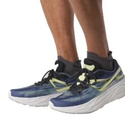 Salomon Men's Aero Glide Running Shoe- Blue Ashes/Dark Sapphire/Sunny Lime- Regular (D) -Fashion Shoes Shop L47049200 7481c5f43c36e4a91ce83cf343a3c47e 4fdcdebe 1770 4cf6 b225 1490f2d8d436