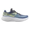 Salomon Men's Aero Glide Running Shoe- Blue Ashes/Dark Sapphire/Sunny Lime- Regular (D)
