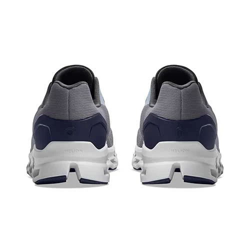 On Running Men's Cloudstratus 2.0 Running Shoe - Fossil/Midnight- Regular (D) 5 On Running Men's Cloudstratus 2.0 Running Shoe - Fossil/Midnight- Regular (D) - Image 5