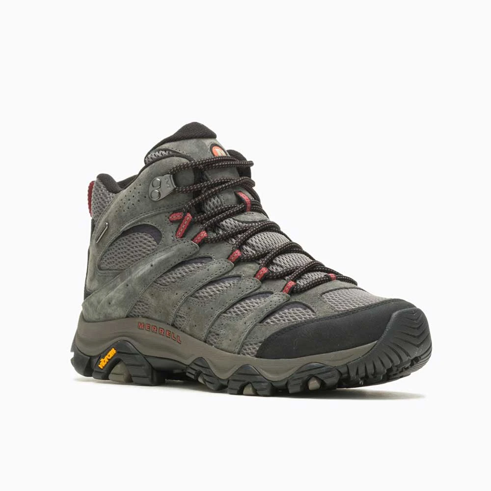 Merrell Men's Moab 3 Waterproof Hiking Boot- Beluga - Regular (D) 2 Merrell Men's Moab 3 Waterproof Hiking Boot- Beluga - Regular (D) - Image 2