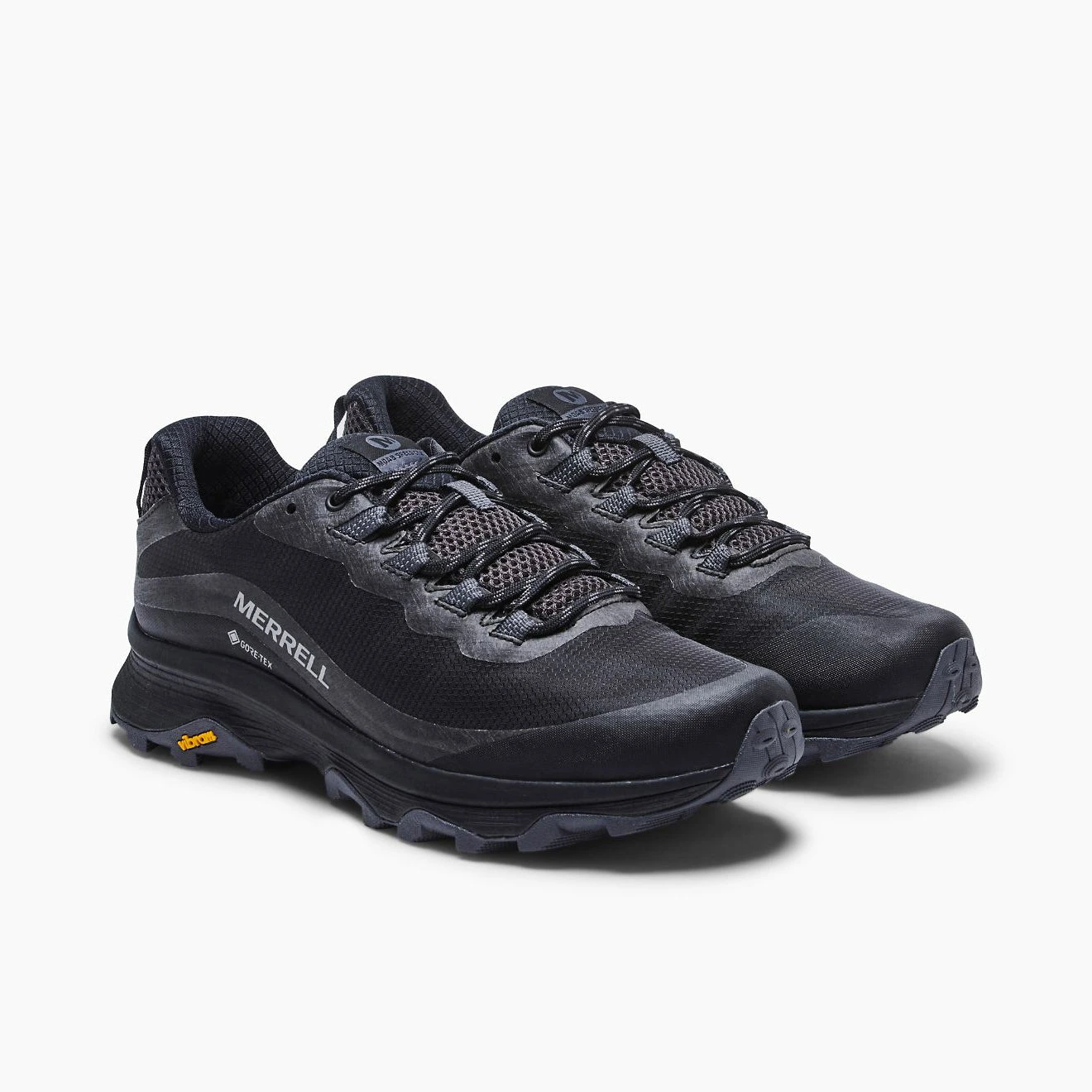 Merrell Men's Moab Speed GoreTEX Hiking Shoe - Black/Asphalt - Regular (D) 3 Merrell Men's Moab Speed GoreTEX Hiking Shoe - Black/Asphalt - Regular (D) - Image 3