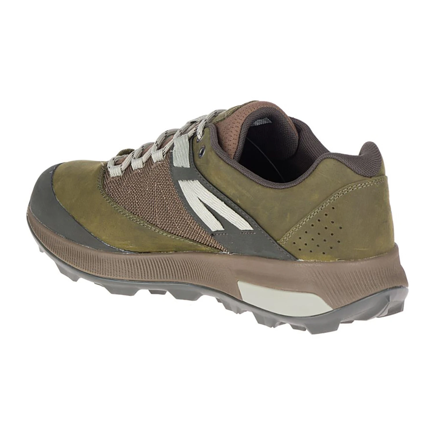 Merrell Men's Zion Waterproof Trail Shoe - Dark Olive - Regular (D) 3 Merrell Men's Zion Waterproof Trail Shoe - Dark Olive - Regular (D) - Image 3