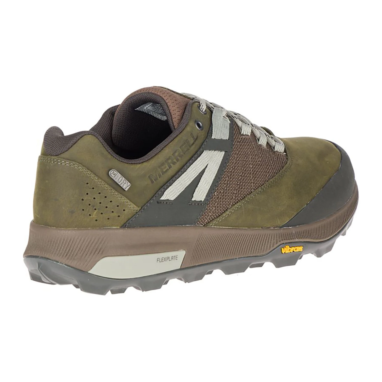 Merrell Men's Zion Waterproof Trail Shoe - Dark Olive - Regular (D) 4 Merrell Men's Zion Waterproof Trail Shoe - Dark Olive - Regular (D) - Image 4