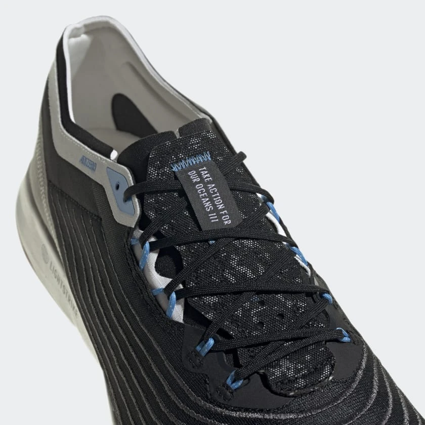 ADIDAS Men's Adizero X Parlay Running Shoe- Black- Regular (D) 8 ADIDAS Men's Adizero X Parlay Running Shoe- Black- Regular (D) - Image 8