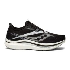 Saucony Men's Endorphin Pro 2 Racing Shoe - Black/White - Regular (D)