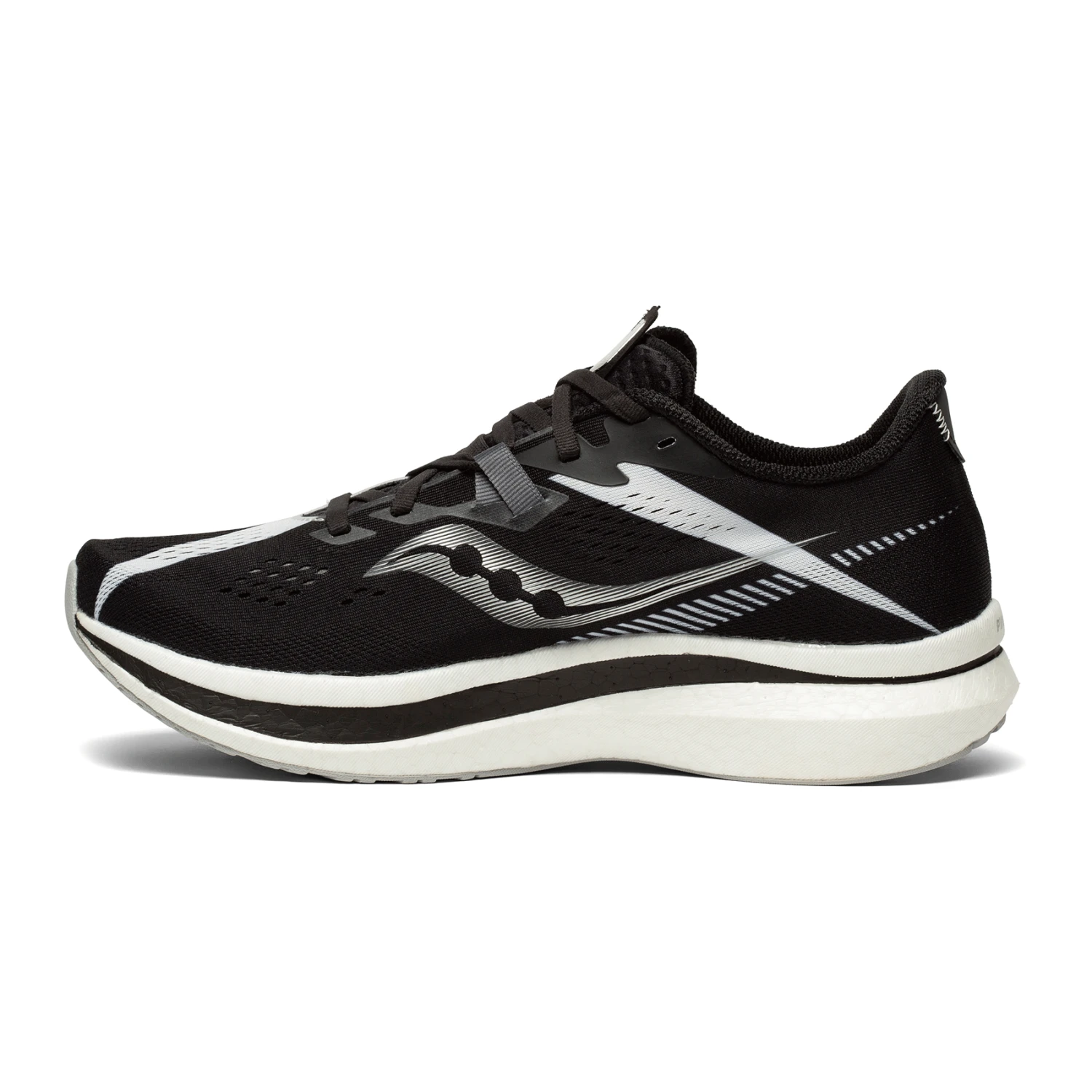 Saucony Men's Endorphin Pro 2 Racing Shoe - Black/White - Regular (D) 2 Saucony Men's Endorphin Pro 2 Racing Shoe - Black/White - Regular (D) - Image 2