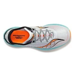 Saucony Men's Endorphin Pro 3 Racing Shoe- Fog/ViZiOrange- Regular (D) -Fashion Shoes Shop S20755 25 3