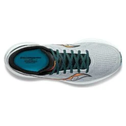 Saucony Men's Endorphin Speed 3 Running Shoe - Concrete/ViZi- Regular (D) -Fashion Shoes Shop S20756 27 3