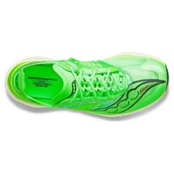Saucony Men's Endorphin Elite Running Shoe- Slime- Regular (D) -Fashion Shoes Shop S20768 30 3