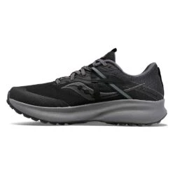 Saucony Men's Ride 15 Tr Gtx Trail Shoe - Black/Charcoal -Fashion Shoes Shop S20799 10 2