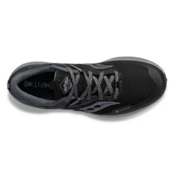 Saucony Men's Ride 15 Tr Gtx Trail Shoe - Black/Charcoal -Fashion Shoes Shop S20799 10 3