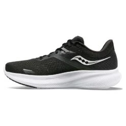 Saucony Men's Ride 16 Running Shoe - Black/White - Regular (D) -Fashion Shoes Shop S20831 05 2 bb270305 2862 4250 a65d acb083a3ae16
