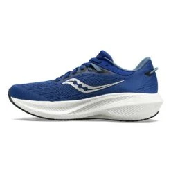 Saucony Men's Triumph 21 Running Shoe - Indigo/Black - Regular (D) 7 Saucony Men's Triumph 21 Running Shoe - Indigo/Black - Regular (D) -Fashion Shoes Shop S20881 21 2