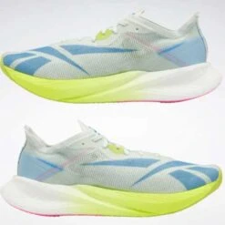Reebok Men's Floatride Energy X Running Shoe - Opal Glow / Acid Yellow / Essential Blue- Regular (D) -Fashion Shoes Shop floatride9