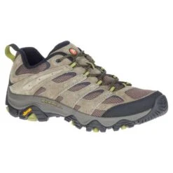 Merrell Men's Moab 3 Hiking Shoe- Walnut/Moss- Regular (D)