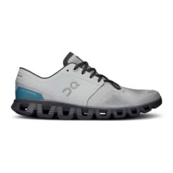 On Running Men's Cloud X 3 Running Shoe - Glacier/Iron - Regular (D)