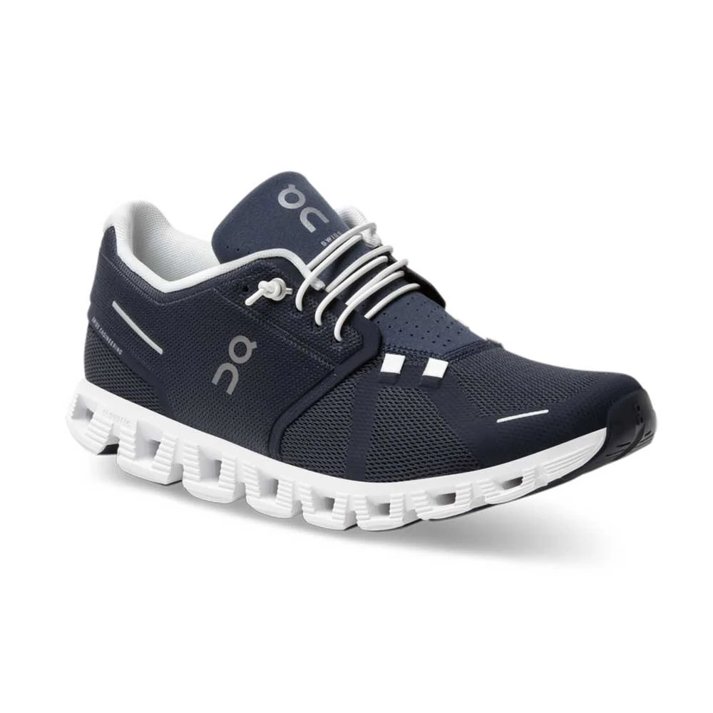 On Running Men's Cloud 5 Running Shoe- Midnight/White - Regular (D) 2 On Running Men's Cloud 5 Running Shoe- Midnight/White - Regular (D) - Image 2